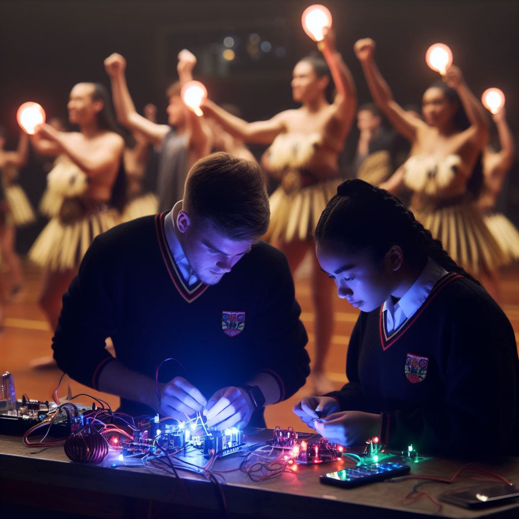 Kapa Haka Neopixel Costumes